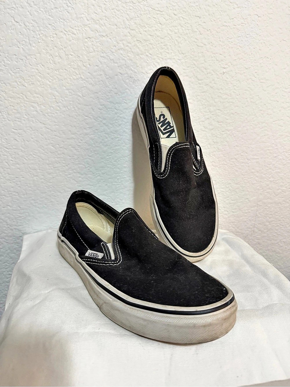 Vans Classic Slip-On Black & White US 7